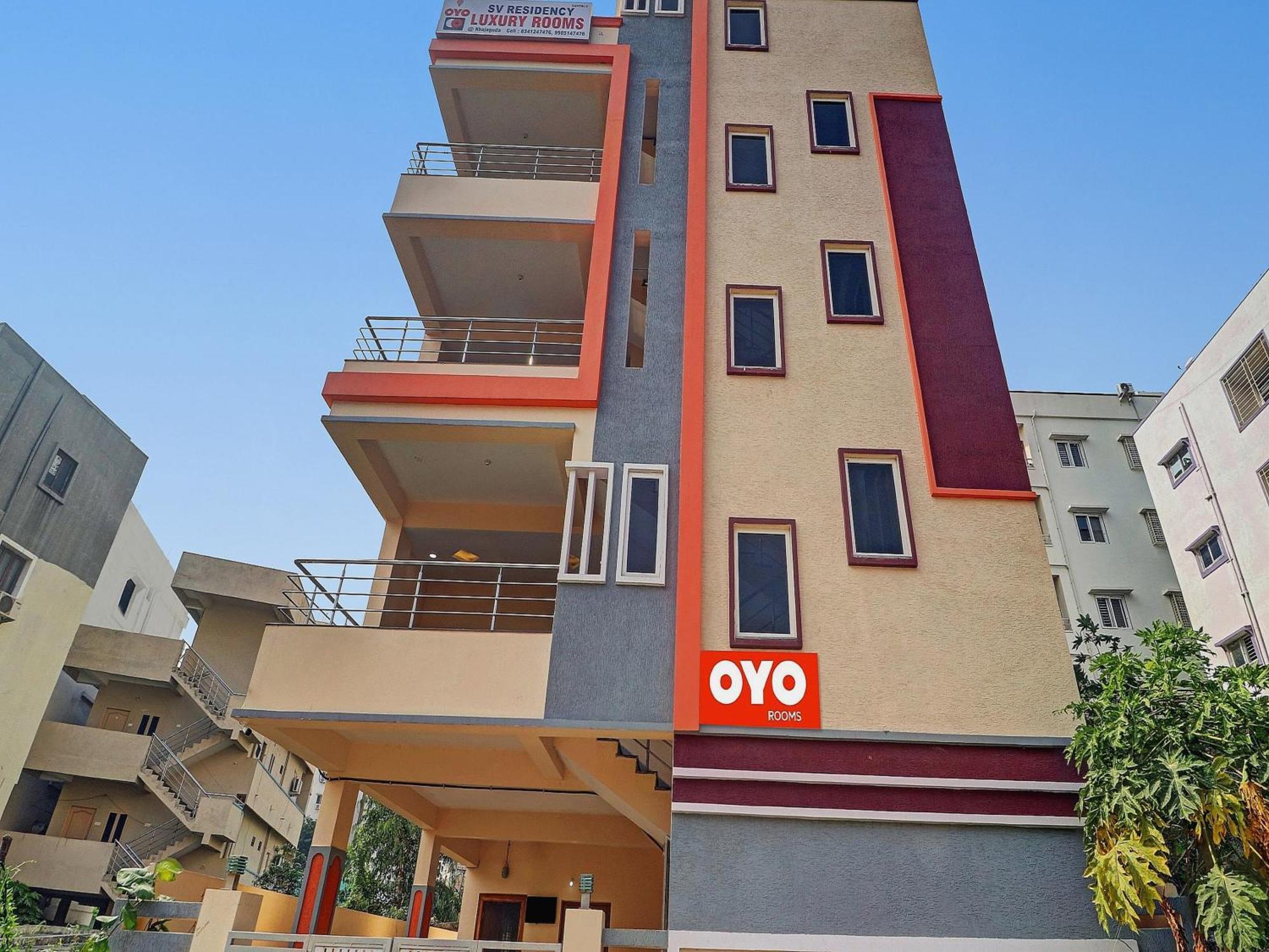 Hotel O S V Residency Kajaguda Near Gachibowli Хидерабад Екстериор снимка